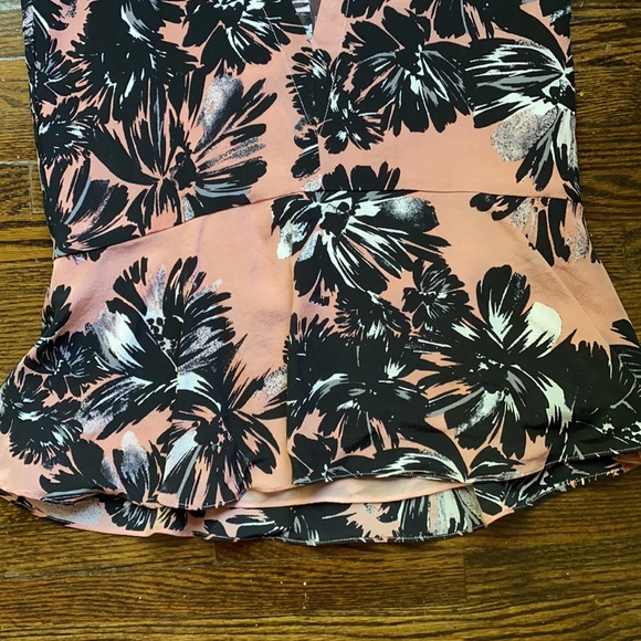 Rebecca Taylor Silk Floral Print Top - Picture 5 of 11